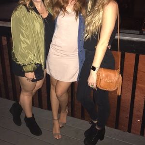 Nude/Rose Slip Dress